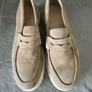 NWT Vince Camuto Tan Suede Women’s Loafers
